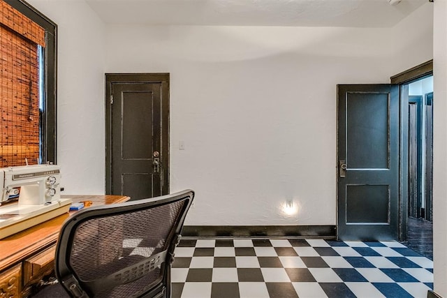 1217 NW 44th St, Oklahoma City, OK 73118 - home office with tile patterned floors