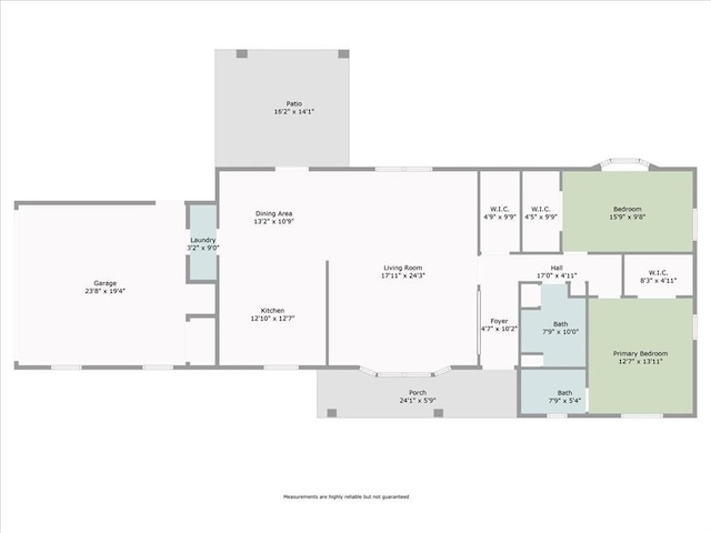 826 Stone Dr, Blanchard, OK 73010 - room layout