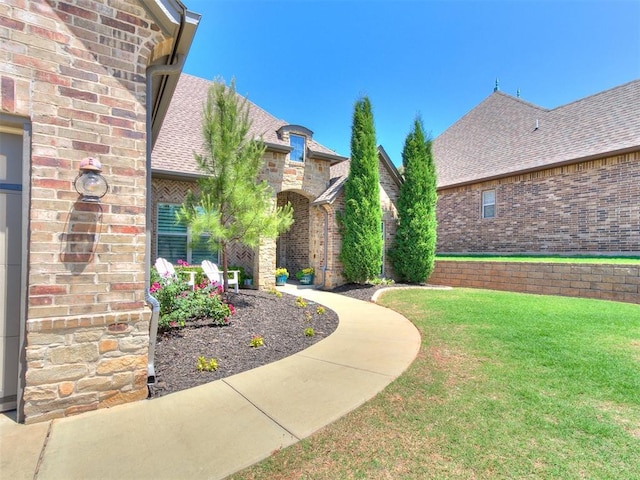 4133 Carmina Dr, Edmond, OK 73034 - view of green lawn
