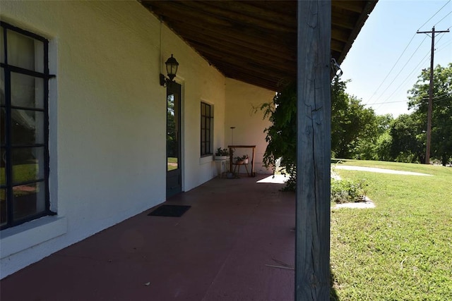 723 W Leslie St, Pauls Valley, OK 73075 - view of patio