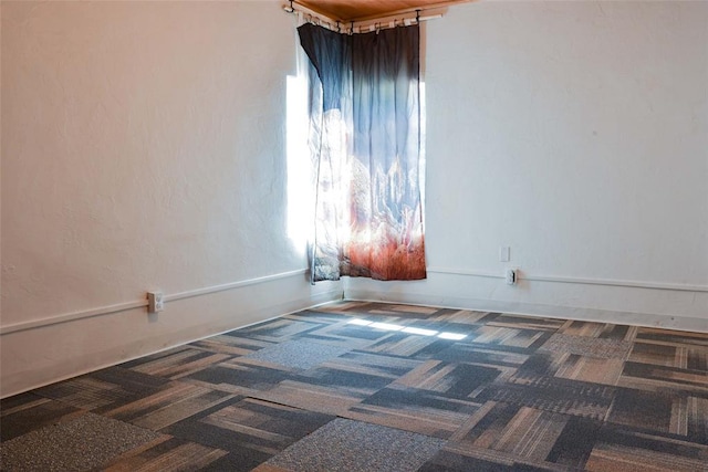 723 W Leslie St, Pauls Valley, OK 73075 - unfurnished room with carpet floors