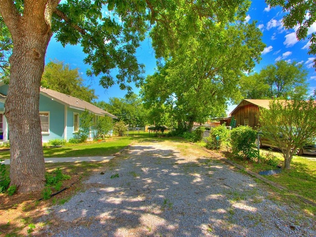 view of yard