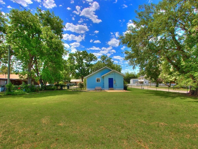 view of yard