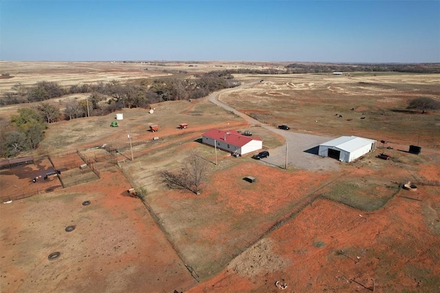 20930 E 1060th Rd, Canute, OK 73626 - aerial overview of property's location with rural landscape