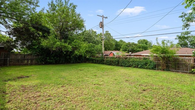 4313 SE 13th St, Oklahoma City, OK 73115 - view of yard