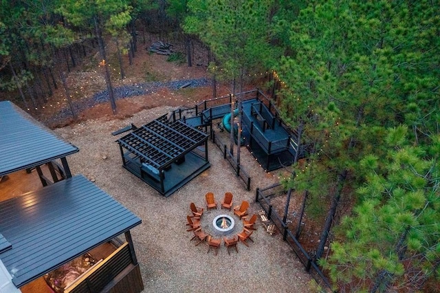 177 Hochapine Trl, Broken Bow, OK 74728 - drone / aerial view