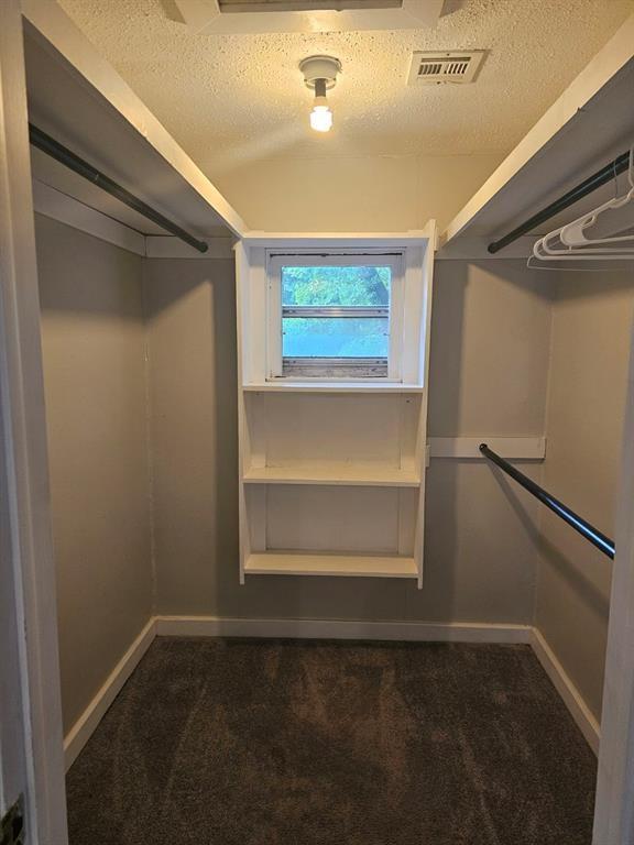 1015 W 10th Ave, Stillwater, OK 74074 - walk in closet featuring carpet