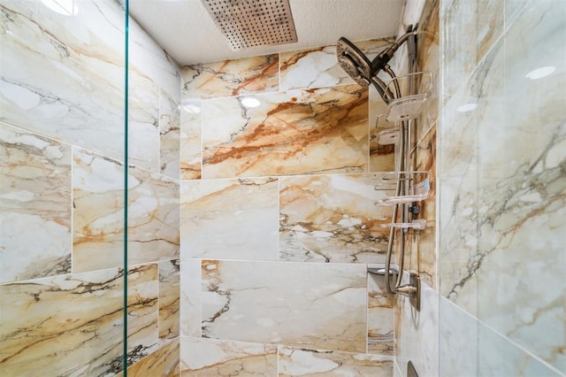1721 Park View Pl, Edmond, OK 73003 - bathroom with a marble finish shower