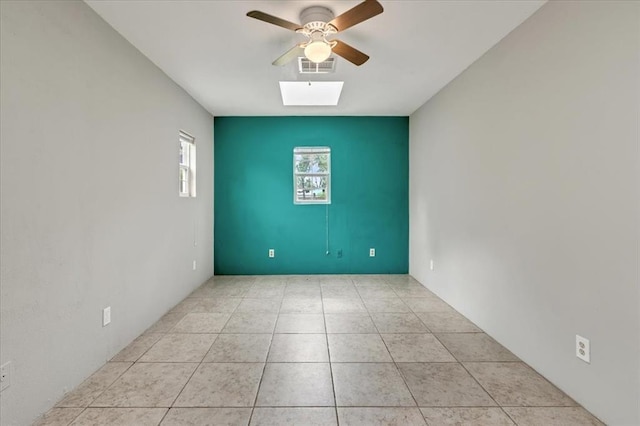 1126 SW 19th St, Oklahoma City, OK 73108 - spare room featuring a ceiling fan and tile patterned flooring
