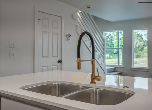1021 NE 18th St, Oklahoma City, OK 73111 - kitchen view of a sink and light countertops
