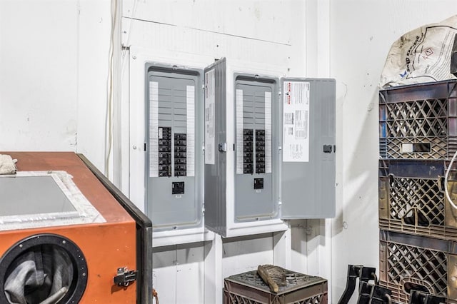 6301 144th Ave NE, Newalla, OK 74857 - utility room featuring electric panel