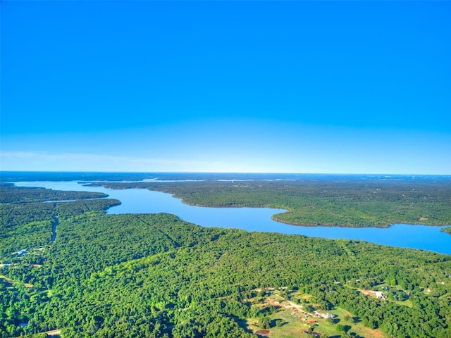 6301 144th Ave NE, Newalla, OK 74857 - bird's eye view of a nearby body of water and a forest