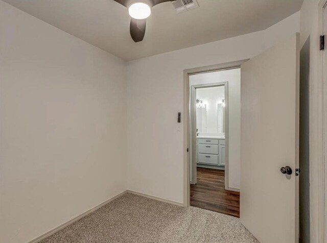 1619 SE 63rd St, Oklahoma City, OK 73149 - empty room featuring a ceiling fan, carpet, and baseboards