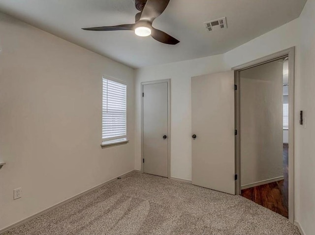 1619 SE 63rd St, Oklahoma City, OK 73149 - unfurnished bedroom featuring light colored carpet and ceiling fan
