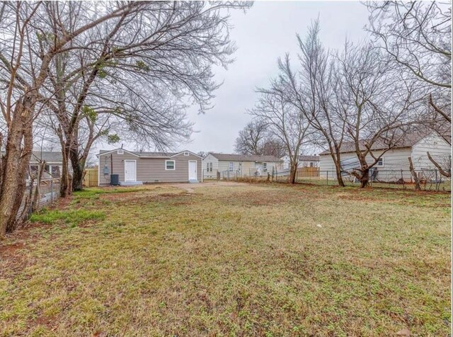 1619 SE 63rd St, Oklahoma City, OK 73149 - view of yard