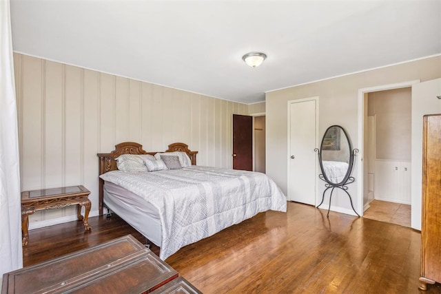 2600 NW 34th St, Oklahoma City, OK 731 - bedroom with wood finished floors