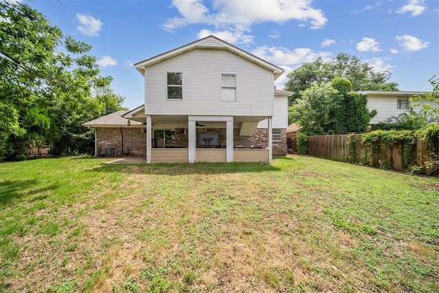 700 Nancy Lynn Ter, Norman, OK 73069 - back of house with a patio and brick siding