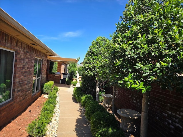 5608 NW 127th St, Oklahoma City, OK 73142 - view of yard with a patio