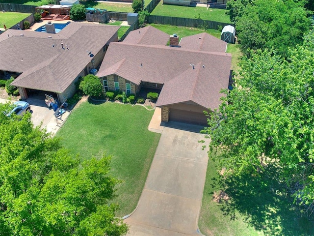 view of subject property