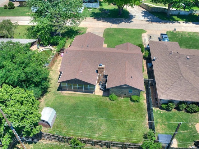 view of subject property