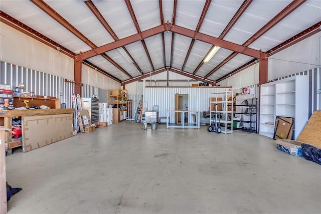 28256 N County Road 3210th Rd, Wynnewood, OK 73098 - view of garage