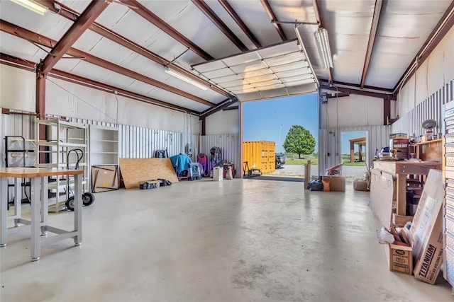 28256 N County Road 3210th Rd, Wynnewood, OK 73098 - view of garage