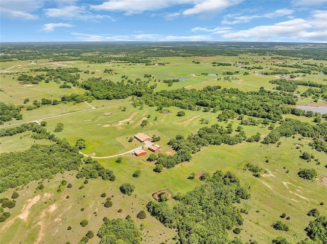 28256 N County Road 3210th Rd, Wynnewood, OK 73098 - aerial view of sparsely populated area