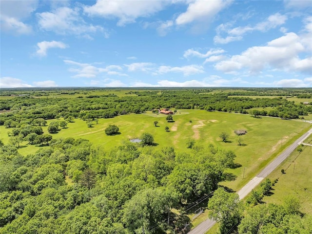 28256 N County Road 3210th Rd, Wynnewood, OK 73098 - aerial view of a forest