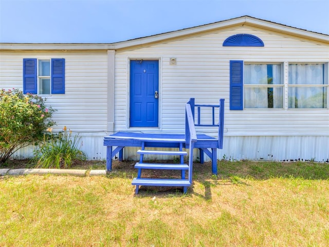 11550 Timber Trl, Lexington, OK 73051 - view of front facade with a front lawn