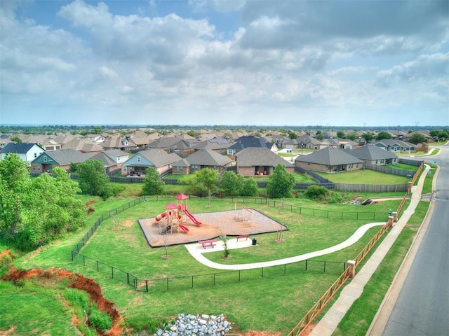 11704 NW 99th Ter, Yukon, OK 73099 - aerial perspective of suburban area