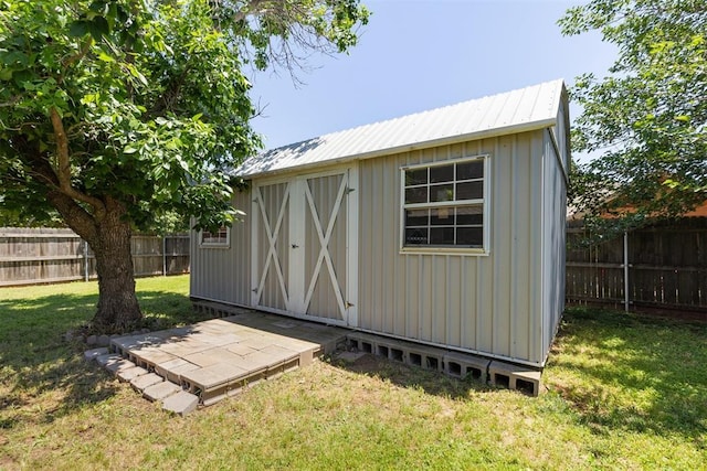 316 SE 6th St, Moore, OK 73160 - view of shed
