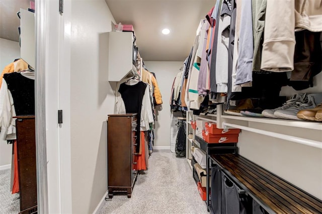 12004 SW 49th St, Mustang, OK 73064 - spacious closet with light colored carpet