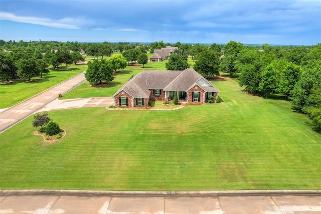 16523 Roserock Cir, Choctaw, OK 73020 - view from above of property