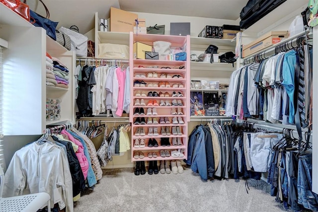 16523 Roserock Cir, Choctaw, OK 73020 - walk in closet with carpet