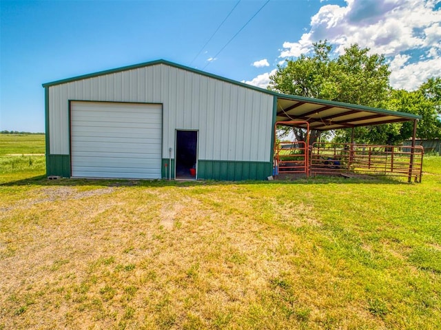 34325 E 1070th Rd, Mcloud, OK 74851 - view of outbuilding