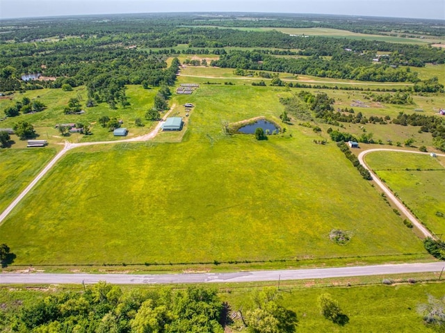 34325 E 1070th Rd, Mcloud, OK 74851 - bird's eye view