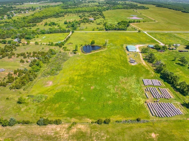 34325 E 1070th Rd, Mcloud, OK 74851 - view of rural area with a large body of water