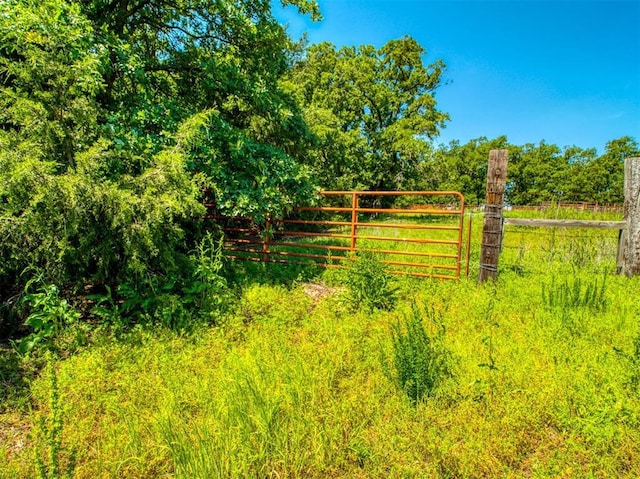 34325 E 1070th Rd, Mcloud, OK 74851 - view of yard