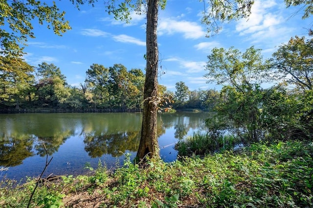 506 Wild Goose Rd, Broken Bow, OK 74728 - water view featuring a heavily wooded area