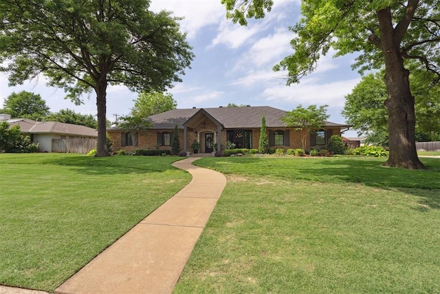 1201 Westchester Dr, Oklahoma City, OK 73114 - single story home with a front yard