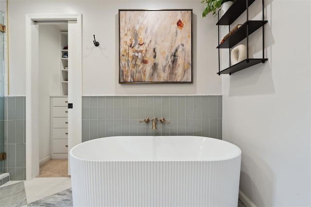 1201 Westchester Dr, Oklahoma City, OK 73114 - bathroom featuring a freestanding bath