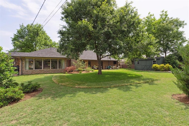 1201 Westchester Dr, Oklahoma City, OK 73114 - view of green lawn
