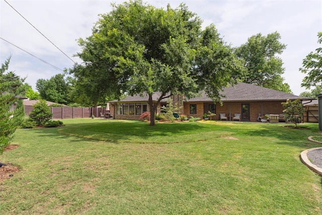 1201 Westchester Dr, Oklahoma City, OK 73114 - view of yard