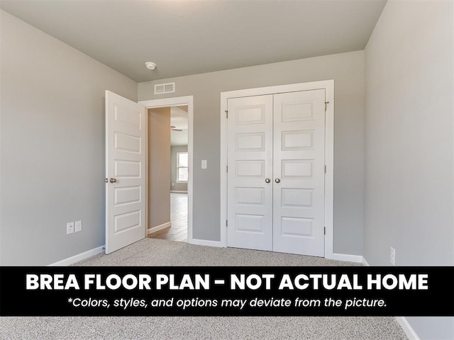 1100 Redwood Creek Dr, Yukon, OK 73099 - unfurnished bedroom featuring a closet, carpet, and baseboards
