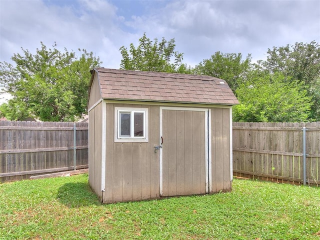 216 N English Dr, Moore, OK 73160 - view of shed