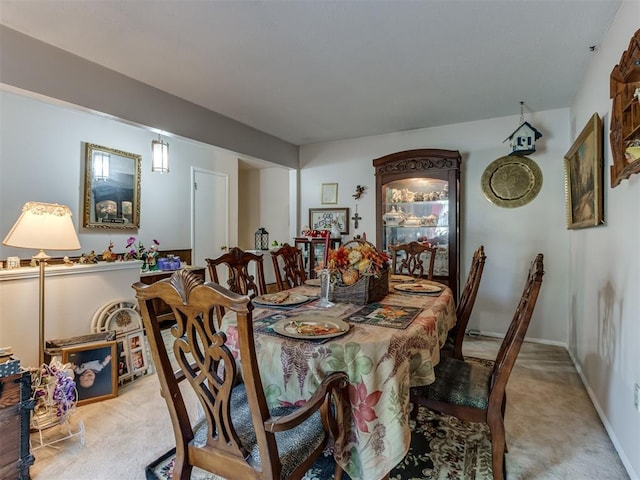 2904 N Shannon Ave, Bethany, OK 73008 - dining area with carpet