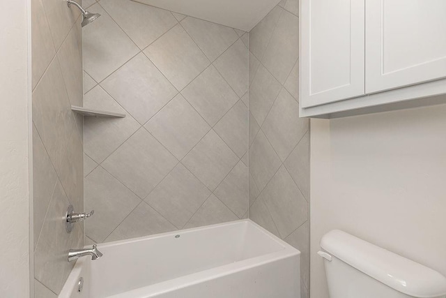 9120 SW 34th St, Oklahoma City, OK 73179 - bathroom featuring toilet and shower / bath combination