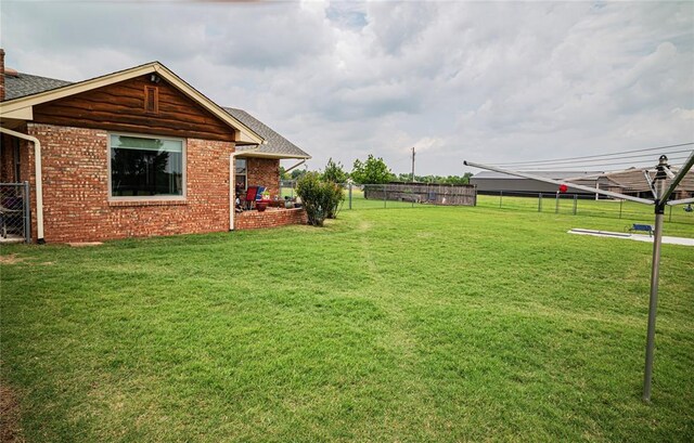 8100 N Burns Rd, Edmond, OK 73025 - view of yard