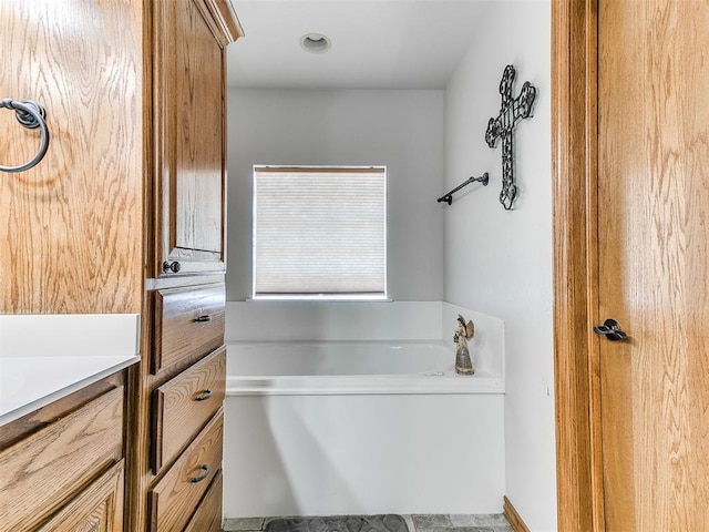 5877 W Washington Ave, Piedmont, OK 73078 - bathroom featuring a bath and vanity