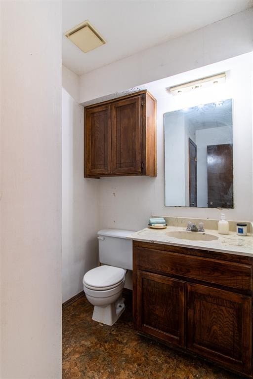 823 Two Forty Pl, Oklahoma City, OK 73139 - bathroom featuring toilet and vanity